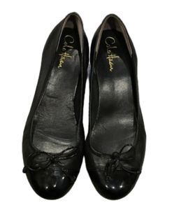 Cole Haan Nike Air black wedge heels